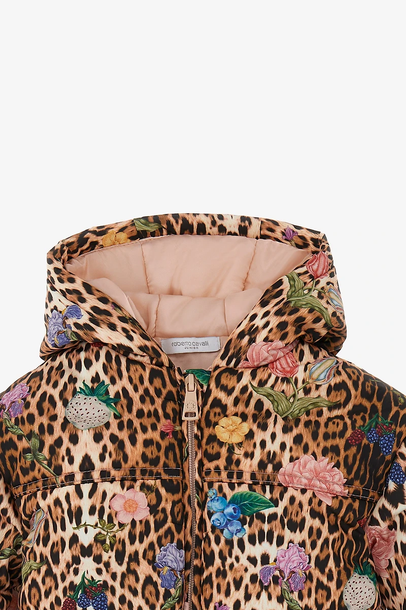 Leopard-print jacket