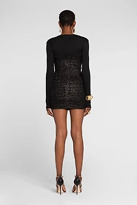 Leopard-print dress
