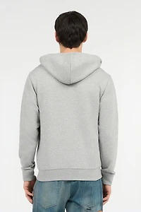 Grey Hoodie with Zip