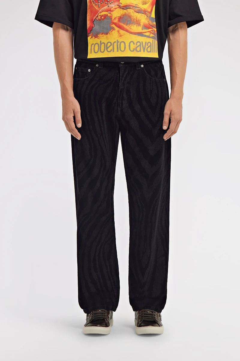 Zebra print Jeans