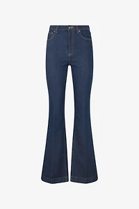 Five-Pocket Flared Jeans