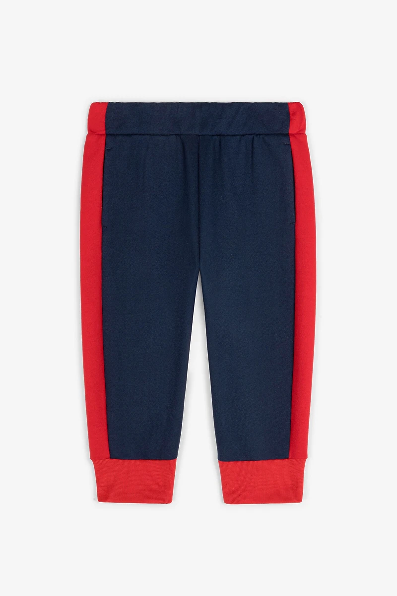 Tiger-Print Cotton Sweatpants