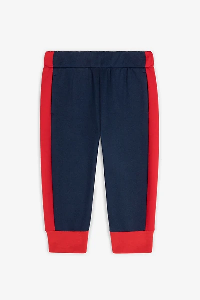 Tiger-Print Cotton Sweatpants