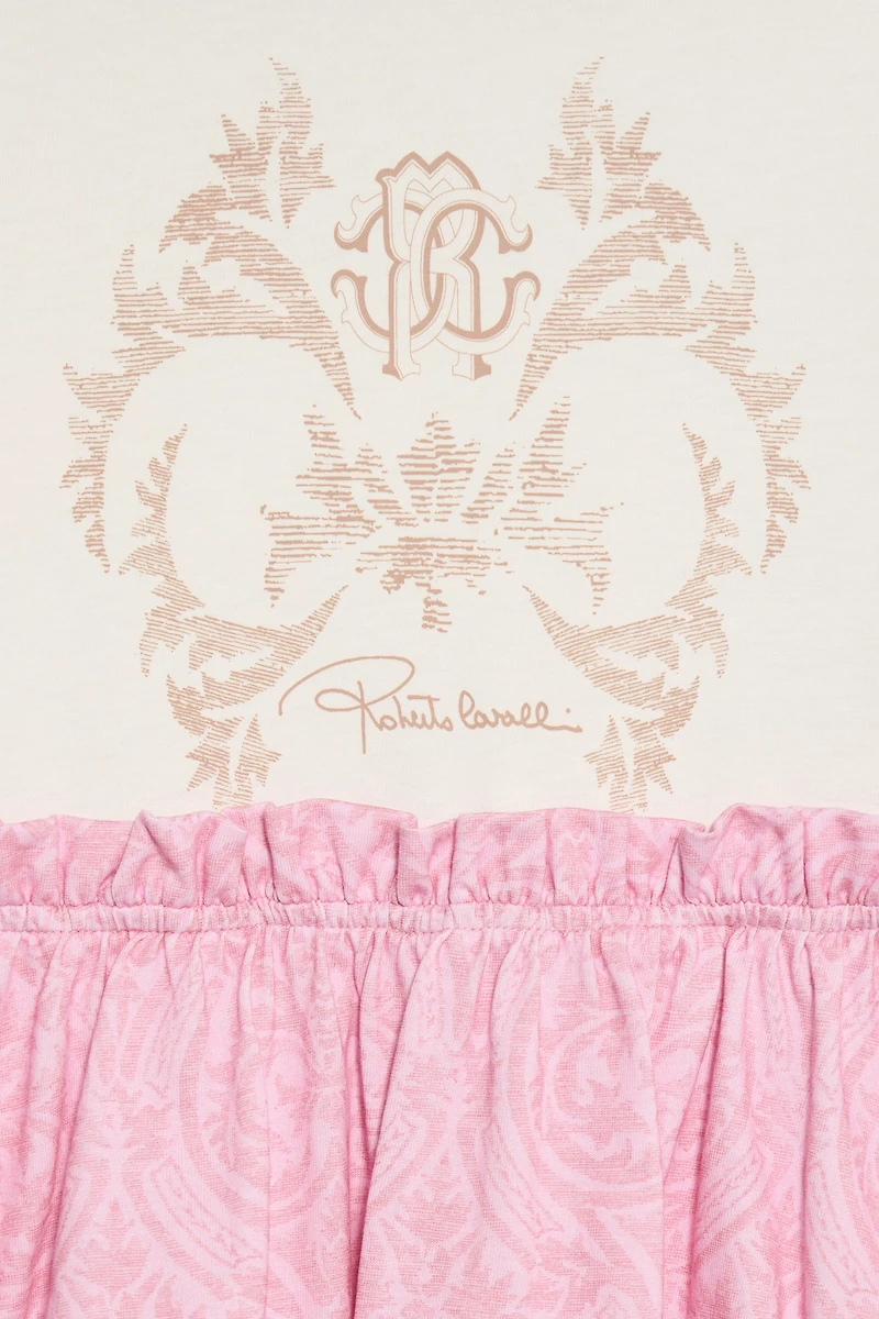 Dress with butterfly print