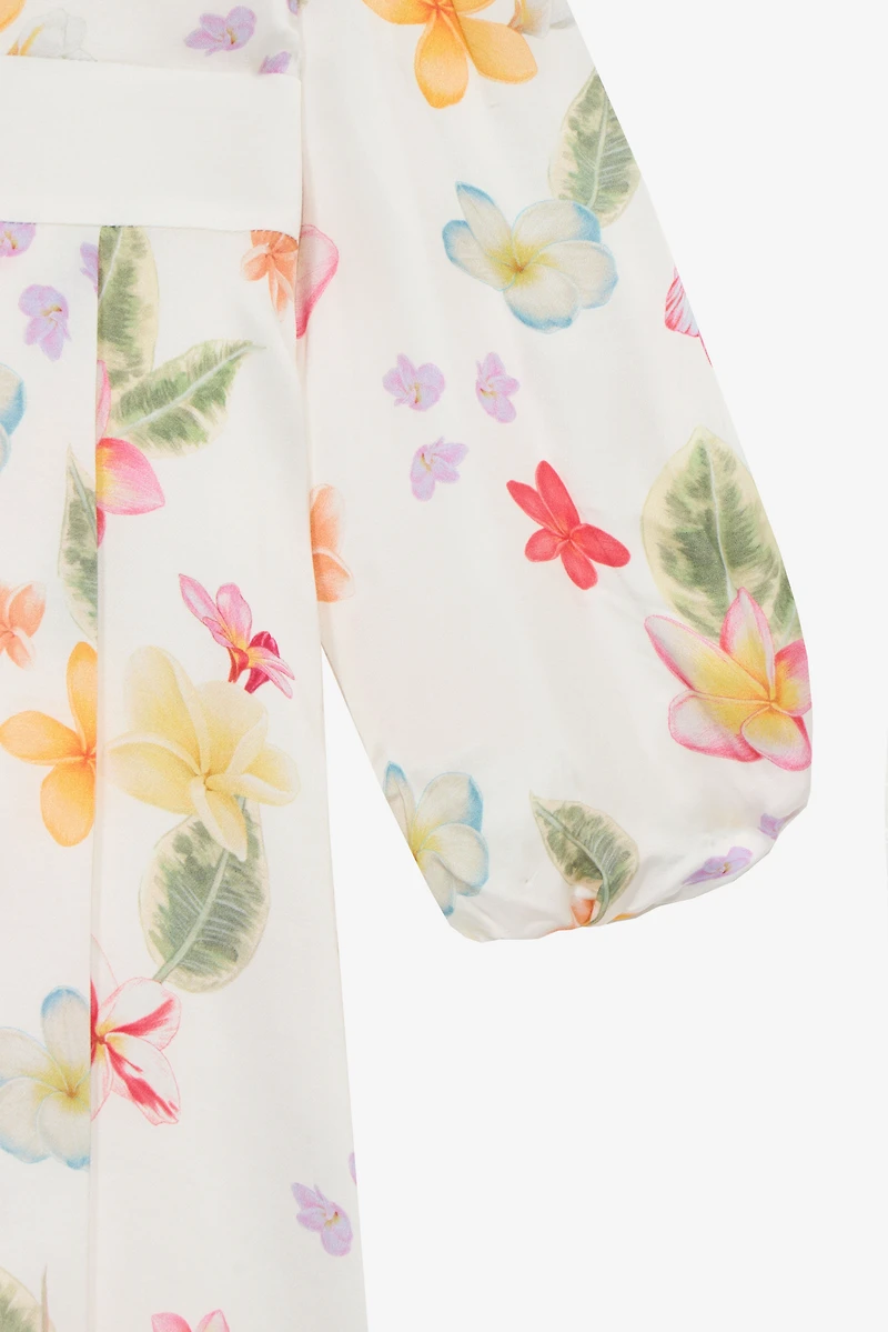 Long Dress with Floral Print