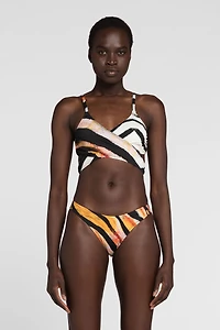 Zebra-Print Bikini Briefs