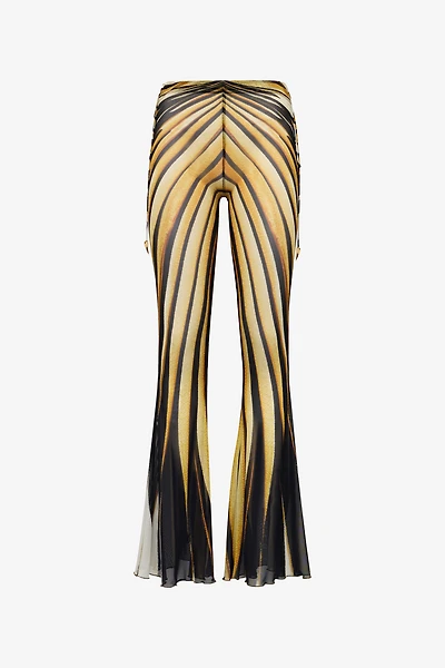 Ray Of Gold Print Trousers