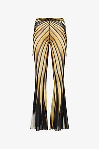 Ray Of Gold Print Trousers