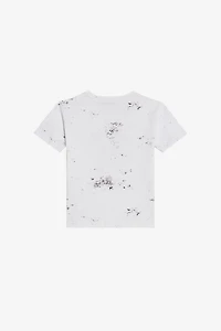 Optical White T-Shirt with Marbled RC Monogram