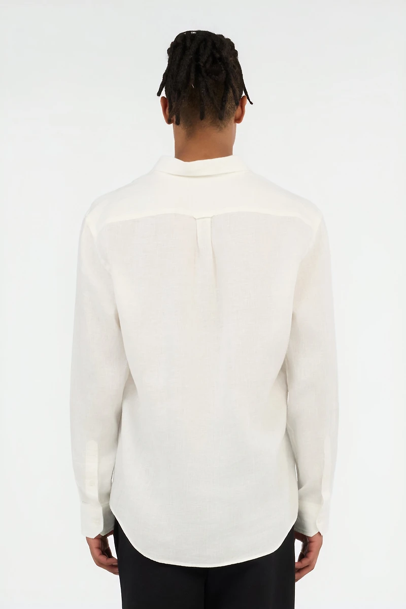 White Linen Shirt