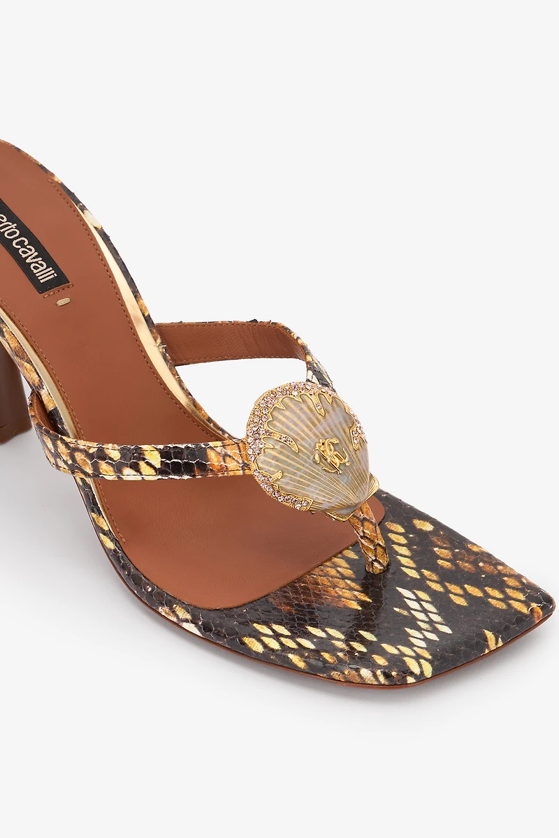 Sandals With Python And Shell Print