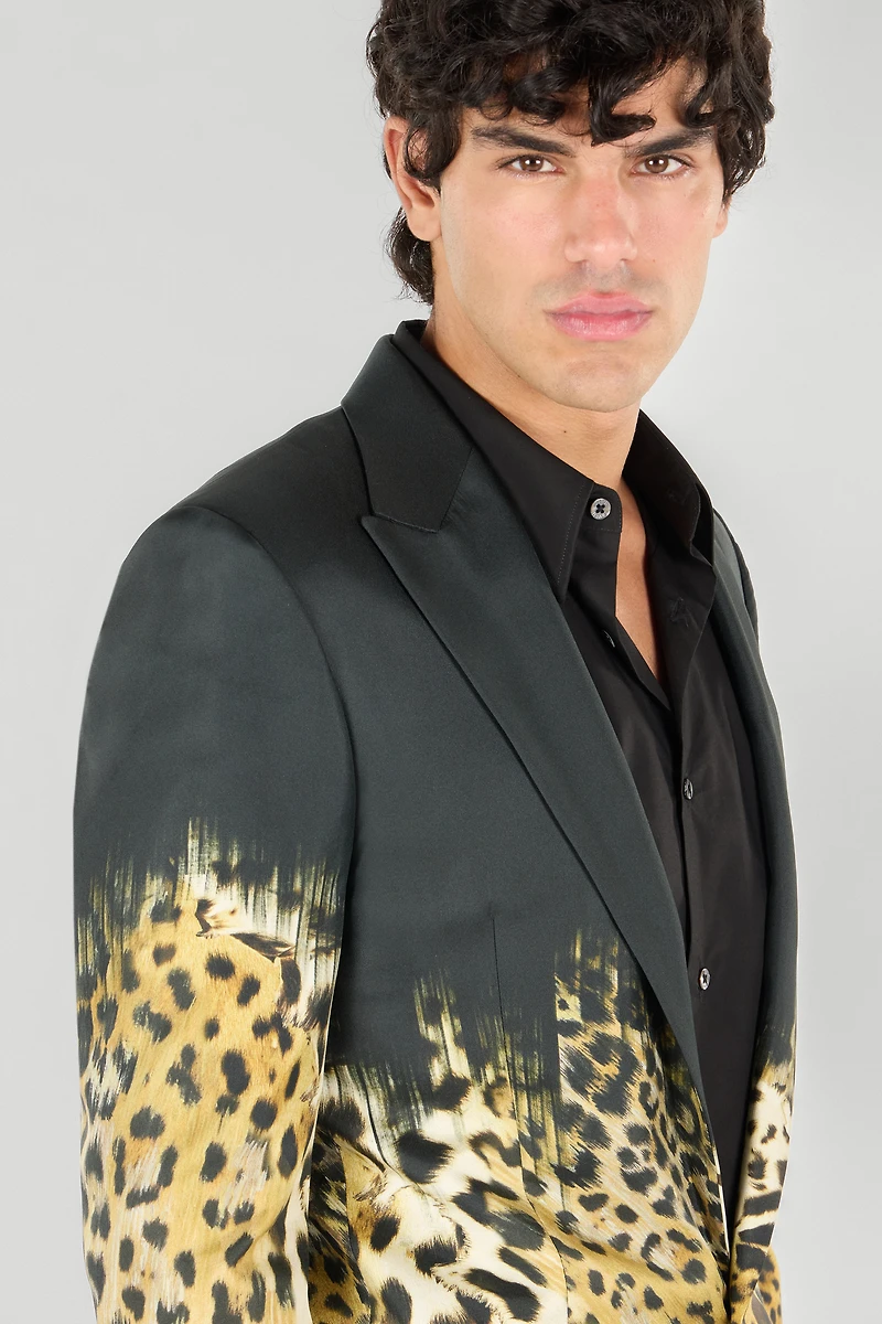 Jaguar Skin print blazer