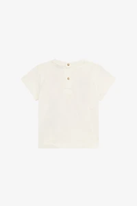 Milk White T-Shirt with Print