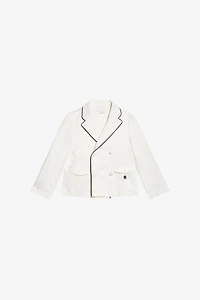 Double-Breasted Jacket With RC Monogram