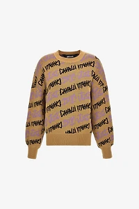 Just Cavalli Jacquard Pullover