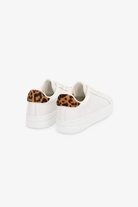 Sneakers With Jaguar Skin Back