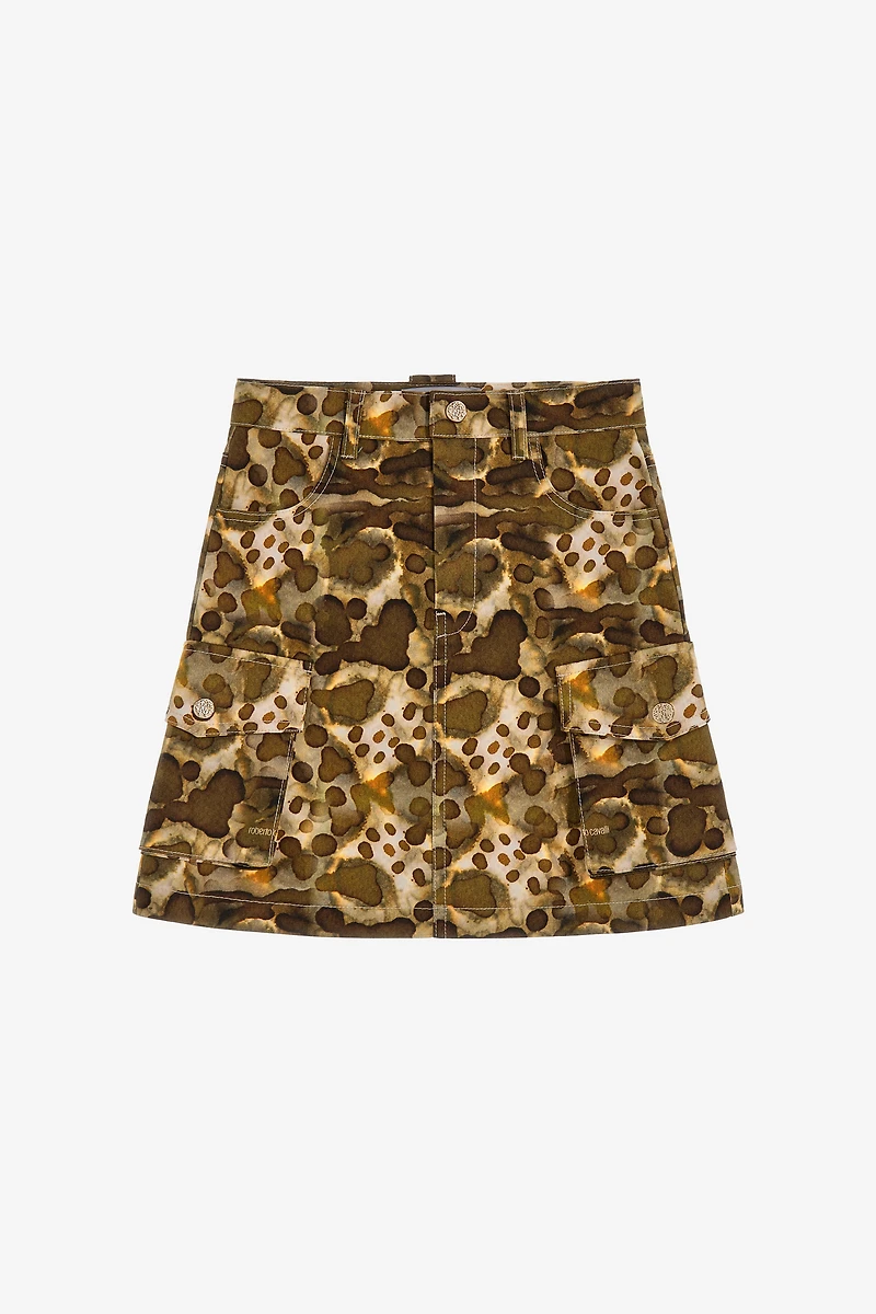 Printed skirt