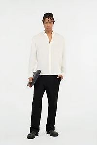 White Linen Shirt