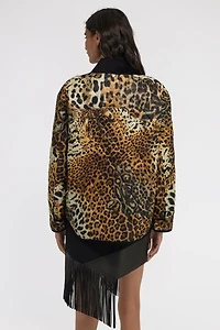 Leopard print Jacket