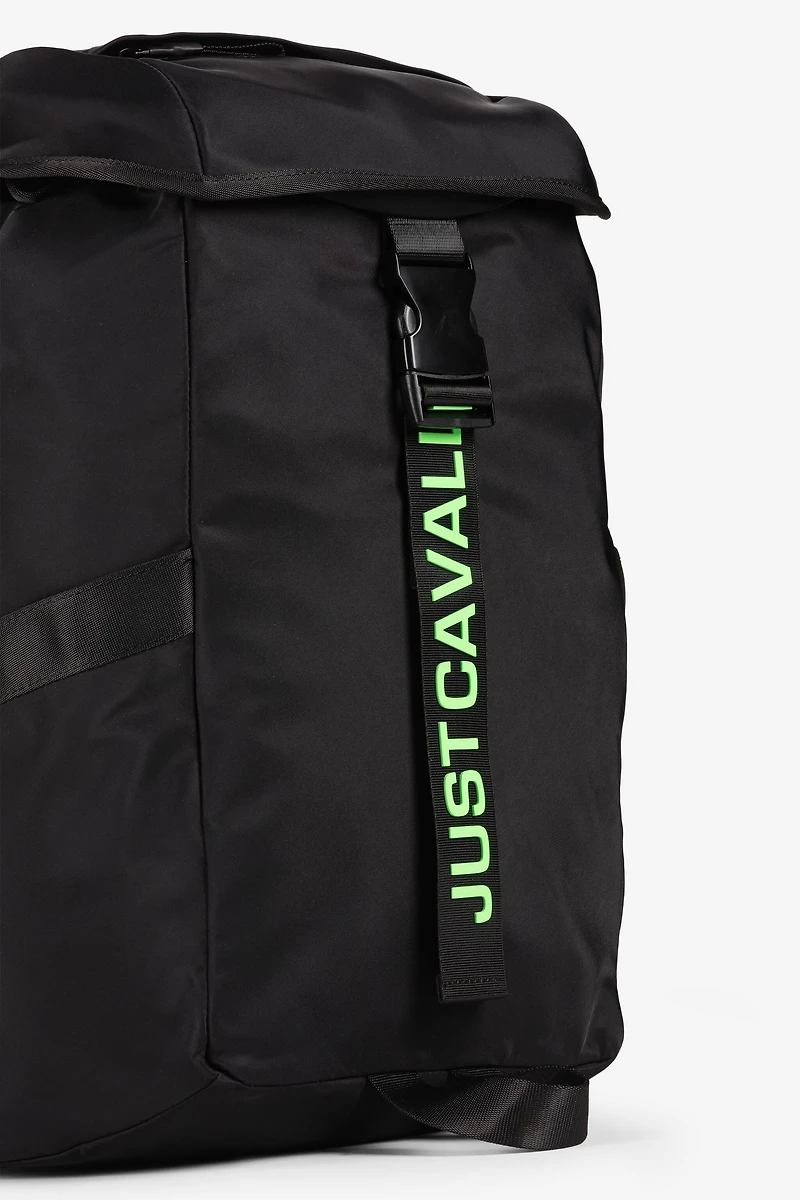 Just Cavalli Logo-Print Backpack