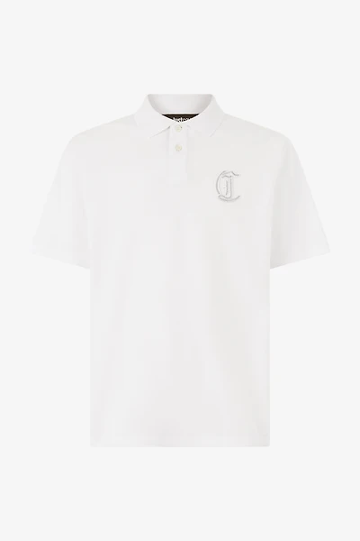 Polo Shirt With Embossed JC Monogram