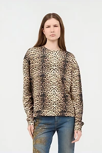 Jaguar Print Sweatshirt