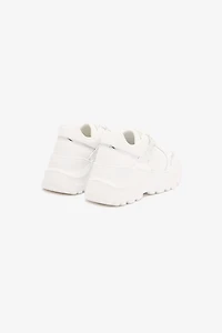 Sneakers With Mirrored Inserts