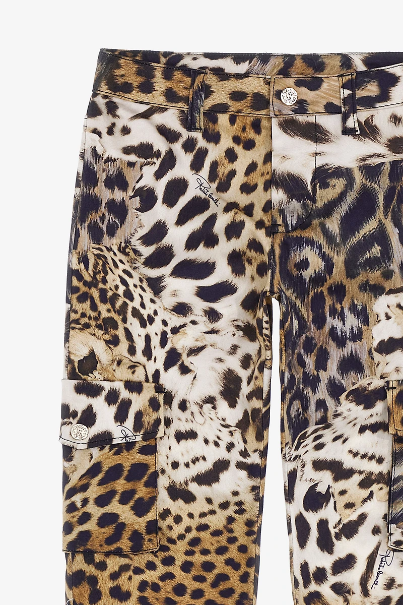 Jaguar Skin print pants