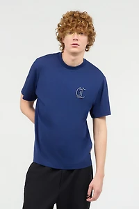 T-Shirt With Monogram On Chest