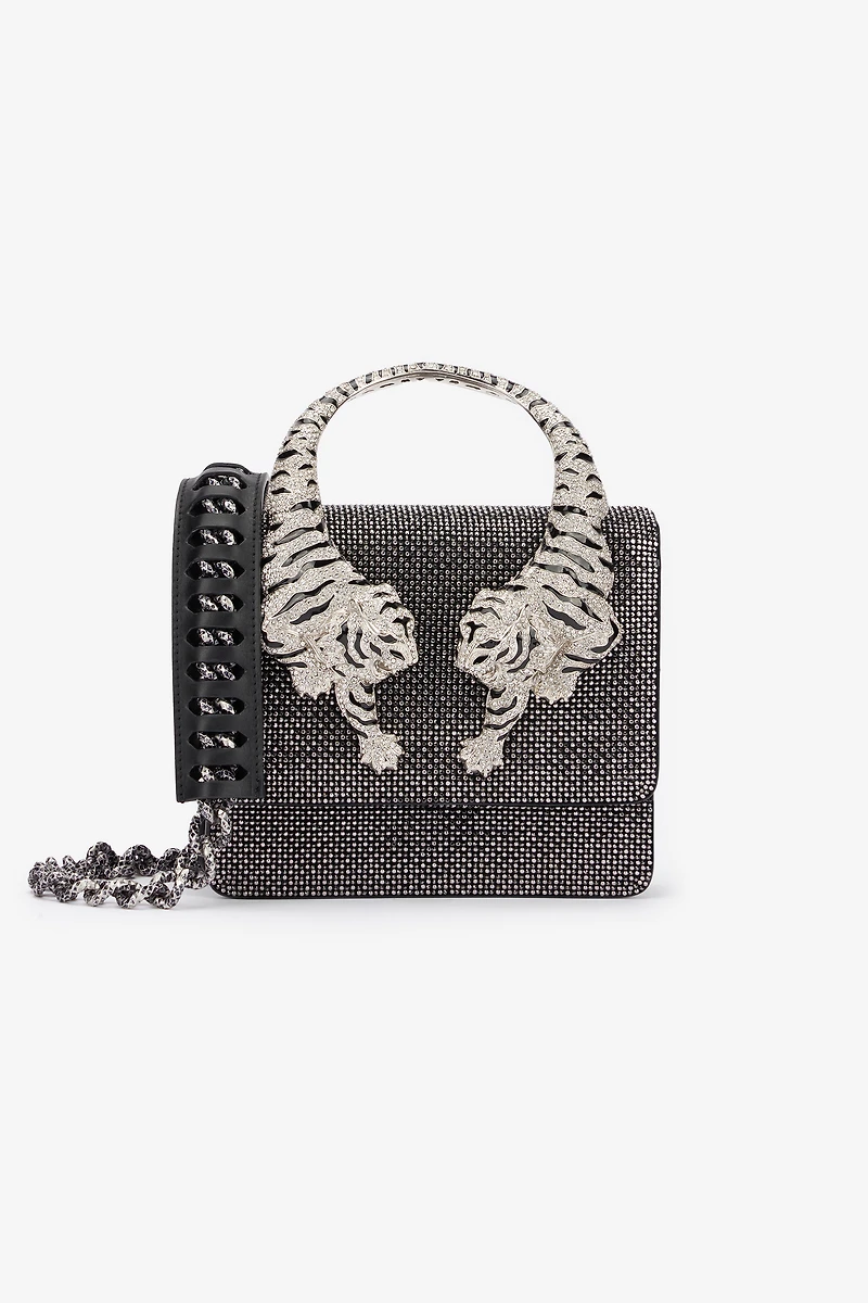 Roar Bag With Rhinestones