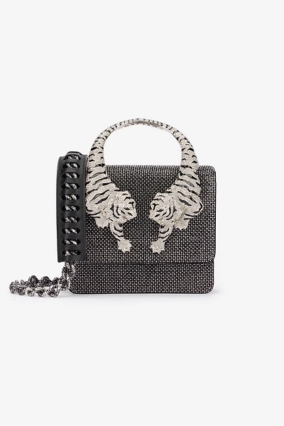 Roar Bag With Rhinestones