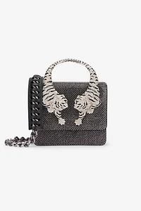 Roar Bag With Rhinestones