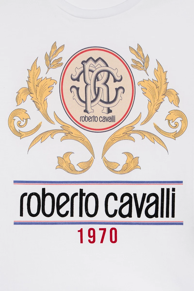 Embleme Print T-Shirt with Monogram