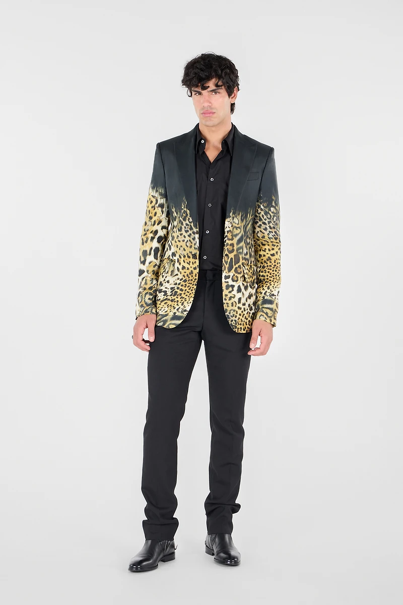 Jaguar Skin print blazer