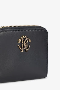 Small Wallet With Mirror Snake Monogram