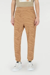 Tiger Skin Print Joggers