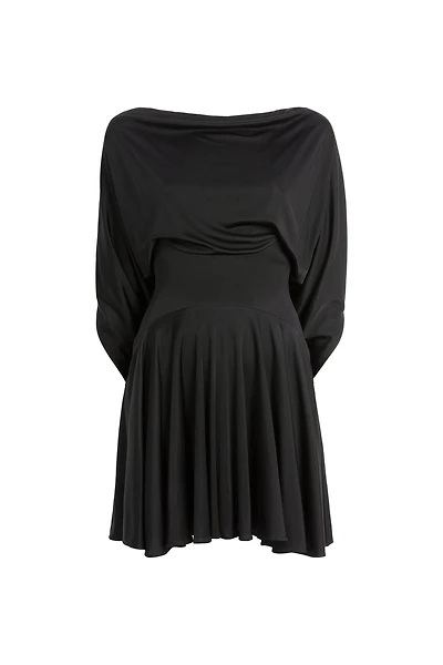 Draped mini dress