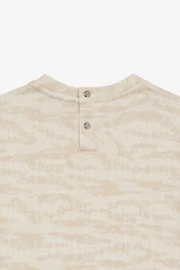 Sweatshirt With RC Monogram And Tiger Skin Print