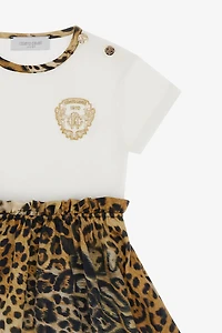 Leopard-print dress