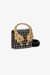 Roar Phone Case With Bejeweled Tigers