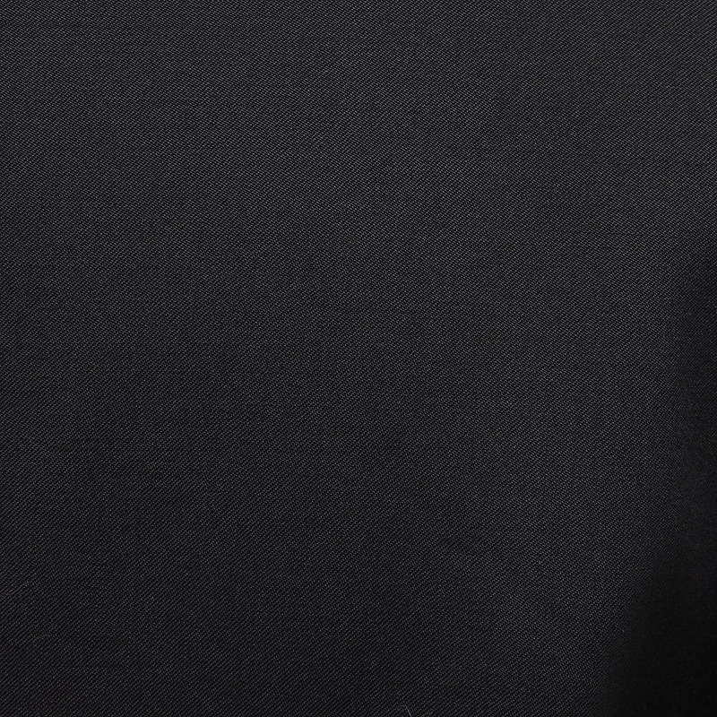 Black Wool Blazer with RC Monogram