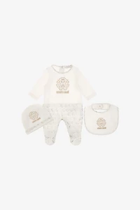 RC Monogram Babygrow set