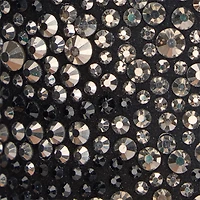 Animal-Print Loafers With Rhinestones