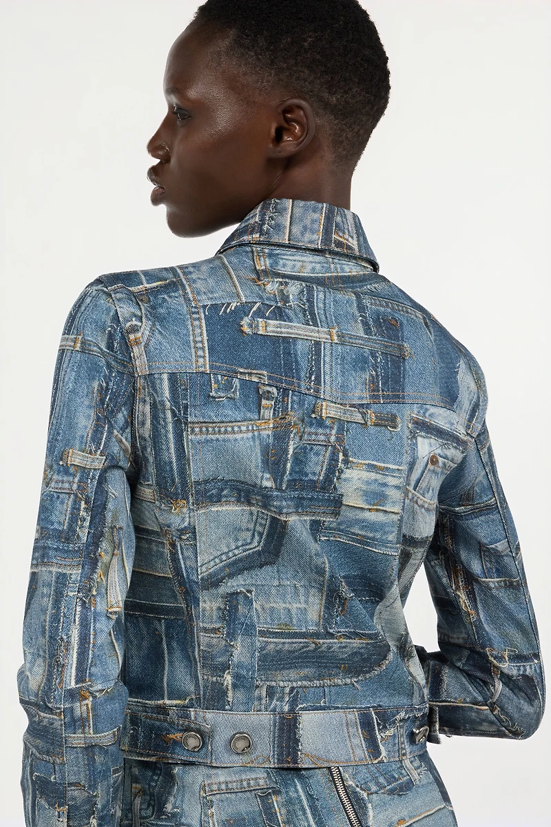 Patchwork Capsule Collection Denim Jacket