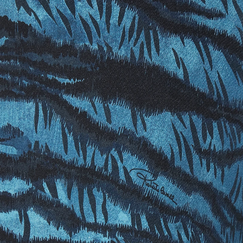 Joggers with Tiger Skin Print