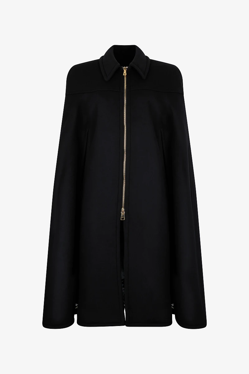 Cape With Zipper