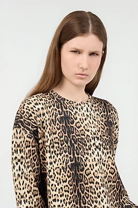Jaguar Print Sweatshirt