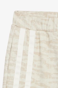 Sports Shorts With Tiger Skin Print