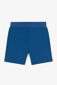 RC Monogram-Print Cotton Shorts