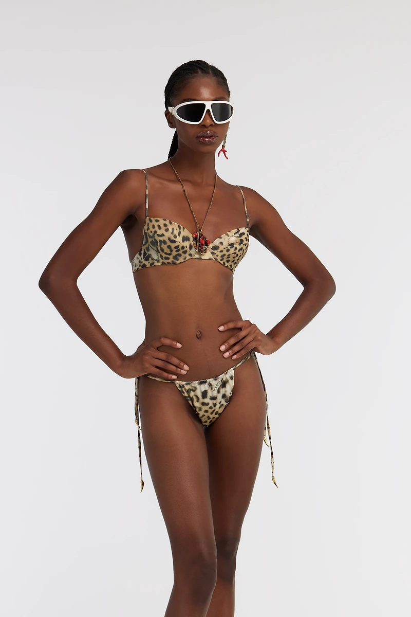 Slip bikini Jaguar Skin